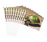 Lord Howe Island Sea Turtle Print Bandiera palmare leggera bandiere festival Indoor Outdoor Decor Parade Party Eventi
