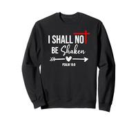 Lord I Shall Not Be Shaken Bible Verse Psalm 16:8 Christian Felpa