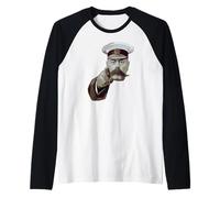 Lord Kitchener Voglio Che tu salvi l'Inghilterra Arruolati Ora Soldato Maglia con Maniche Raglan