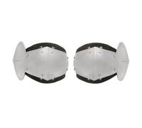 Lord of Battles Medieval Knee Armor Steel Armour Roleplaying Armor Knee Cops Leg Armor Larp, Cosplay, Halloween, Sca, Renfair Historical Evocation Knee Armour