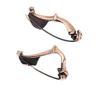 Lord of Battles Set di 3 spille a forma di fibula romana, in bronzo, per mantello, scialli e tuniche, in cera, per costume vichingo, Standard, Bronzo - Fusione a cera persa, Bronzo