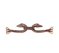 Lord of Battles Spilla celtica con chiusura a gancio per mantello vichingo, in bronzo, per mantello, sciarpa, scialle, realizzata a mano, completamente funzionale, accessorio per travestimenti