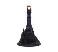 Nemesis Now Barad Dur - Bruciatore di incenso a riflusso del Signore degli Anelli, 26,5 cm, in resina, colore nero, prodotto con licenza ufficiale Sauron™, realizzato in resina di alta qualità,