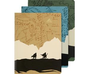 «Lord of the rings» cahier. Extra large, ruled, bundle of 3. Limited editi...