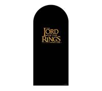 Lord of the Rings Gold Logo Cartone Sfondo Ufficiale Profilo Intero 185cm x 80cm