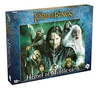 Lord of the Rings Heroes of Middle Earth 1000 Piece Jigsaw Puzzle Game