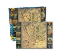 Lord of the Rings Jigsaw Puzzle Map (1000 pieces)