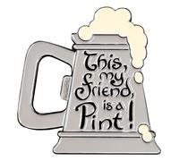 Lord of the Rings Magnet This, my friend, is a Pint (Enamel) 7 cm