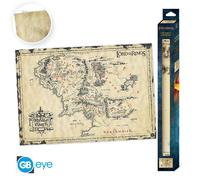 LORD OF THE RINGS - Parchment poster - Middle Earth