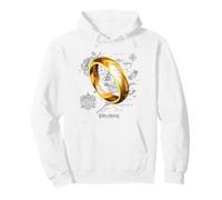 Lord of The Rings Ring Over Middle Earth Felpa con Cappuccio