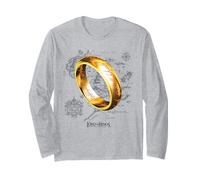 Lord of The Rings Ring Over Middle Earth Maglia a Manica
