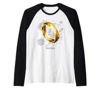 Lord of The Rings Ring Over Middle Earth Maglia con Maniche Raglan