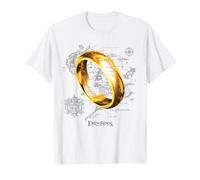 Lord of The Rings Ring Over Middle Earth Maglietta