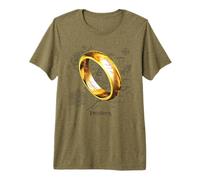 Lord of The Rings Ring Over Middle Earth Maglietta Premium