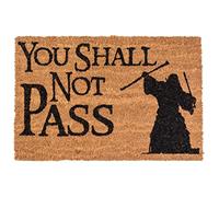 Sd Toys Doormat The Lord Of The Rings Youy Shall Not Pass Marrone