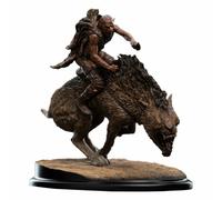 LORD OF THE RINGS - Sharku on Warg Mini Polystone Statue Weta