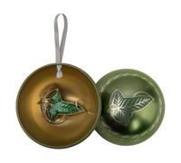 Lord of the Rings tree ornament with Brooch Lorien Leaf
