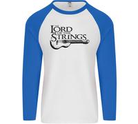 Lord Of The Strings Chitarrista Chitarra Uomo L/S Baseball T-Shirt