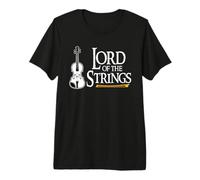 Lord of The Strings - Violinista Musicista Maglietta Premium