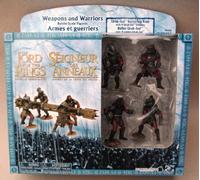 Lord Rings Armies Set Uruk-Hai Battering Ram with 4 Soldiers