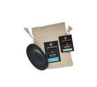 Lord William - N°1 Tea Tree and Blackberry Soap for Men - 100% Naturale - Sapone per viso e corpo, ideale per pelli sensibili - Profumo di mora - Made in France - 100 gr
