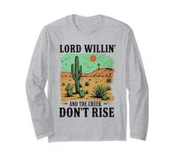 Lord Willin' e il Creek non sollevano il cactus del deserto occidentale Maglia a Manica