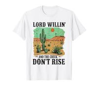 Lord Willin' e il Creek non sollevano il cactus del deserto occidentale Maglietta