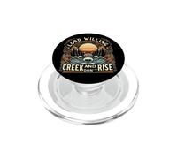Lord Willing e il Creek non sorgono Gesù di campagna PopSockets PopGrip per MagSafe