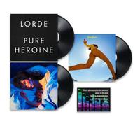 Lorde Discography Pure Heroine / Melodramma / Solar Power in onus Art Card