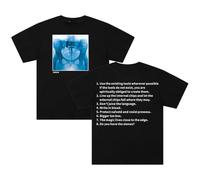 Lorde Virgin T-Shirt 2025 Ultrasound World Tour Girocollo Manica Corta Cotone Tee Uomo Donna Streetwear Top, Nero , S