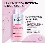 L'orea elvive glycolic gloss tratt laminazione 5 minuti