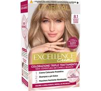 L'OREAL 6 PEZZI - EXCELLENCE BIONDO CHIARO CENERE 8.1 3600524216924
