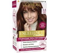 L'OREAL 6 PEZZI -EXCELLENCE CASTANO CHIARO MOGANO 5.5 5011408064957