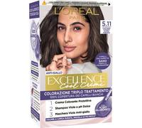 L'OREAL 6 PEZZI - EXCELLENCE COOL CASTANO CHIARO ULTRA FREDDO 5.11 FATTURA DIS
