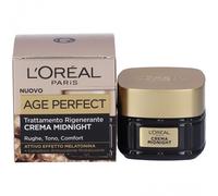 L'Oréal Paris, Crema Viso Midnight, Per Pelli Mature, Azione Anti-Età, Incarnato Levigato e Rughe Ridotte, Con Complesso Antiossidante e Vitamina E, Age Perfect Renaissance Cellulaire, 50 ml