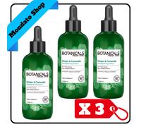 L'OREAL BOTANICALS 125ml GINGER & CORIANDER CAPELLI FRAGILI STRENGTHENING (X3)