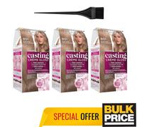 L'Oreal Casting Creme Gloss 801 Satin Blonde Natural Shine Hair Color Bulk 3 ...