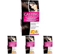 L'óreal Casting Creme Gloss Tinture per capelli, 400 castano (marrone), 600 gr (Confezione da 4)