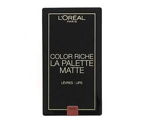 L'Oreal Color Riche La Tavolozza Matte 6 Colour Lip Kit-Nude