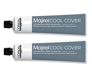 Loreal, confezione da 2 pezzi Loreal Majirel Cool Cover 50 ml 9 CC biondo molto chiaro