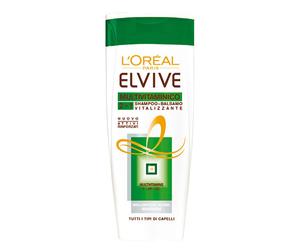 L'OREAL ELVIVE SHAMPOO MULTIVITAMINICO 2 IN 1 400 ML