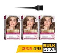 L'Oreal Excellence 7.1 Ash Blonde Hair Color Cream Subtle Cool Undertones Con...