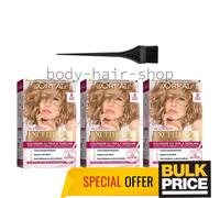 L'Oreal Excellence 8 Light Blonde Hair Color Cream Bright Natural Tone...