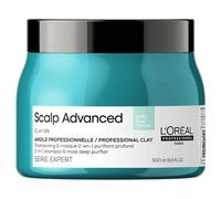 L´Oréal Professionnel Scalp Advanced Anti-Oiliness Professional Clay 2-in-1 Shampoo & Mask Deep Purifier shampoo + maschera per capelli grassi 500 ml