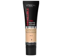 INFAILLIBLE 24H matte cover foundation #155-natural rose