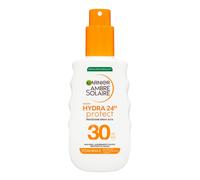 Garnier Ambre Solaire Hydra 24H Protect spray SPF30 - Non grasso - resistente all'acqua - Vitamina E - Approvato da Cruelty Free International - 150ml
