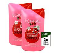 L'Oréal Kids, Very Berry Strawberry, shampoo per bambini alla fragola, 2 confezioni da 250 ml (= 500 ml) (etichetta in lingua italiana non garantita)