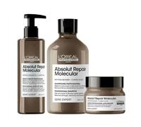 L'OREAL KIT CAPELLI ABSOLUT REPAIR MOLECULAR AVANZATO RICOSTRUZIONE