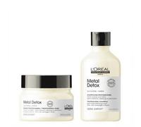 L'OREAL KIT CAPELLI METAL DETOX BASE DETOX PROFONDO SHAMPOO MASK