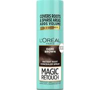 L'Oréal Magic Retouch Instant Root Correttore Spray, ideale per ritoccare la ricrescita delle radici grigie, 75 ml, colore: marrone scuro